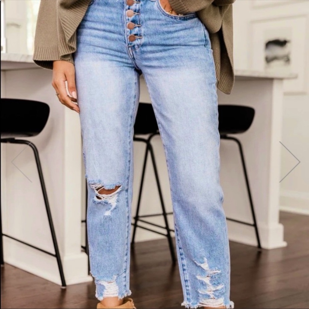 Pink Lily Jeans 0